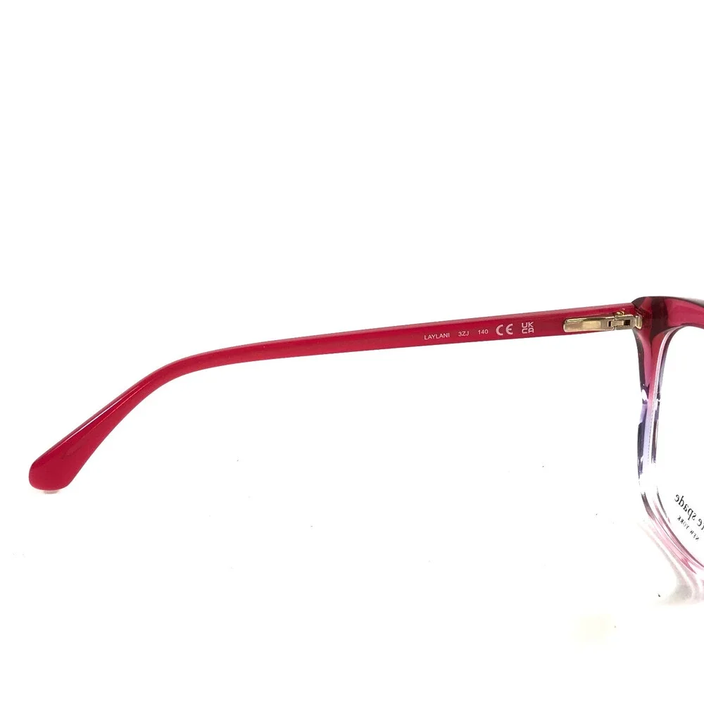 Kate Spade Eyeglasses Frames LAYLANI 3ZJ Pink Fade Butterfly Full Rim 51-18-140